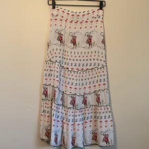 Vintage Western-Inspired Skirt